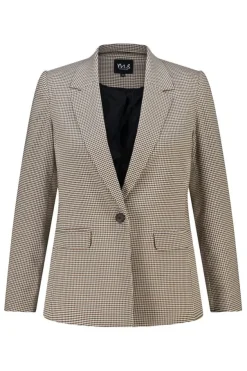 Blazer à carreaux