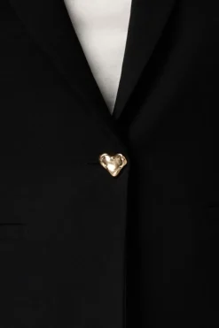 Blazer à manches bouffantes