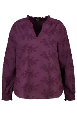 Blouse avec broderies