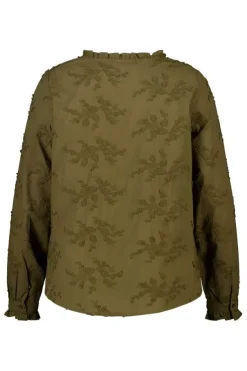 Blouse avec broderies