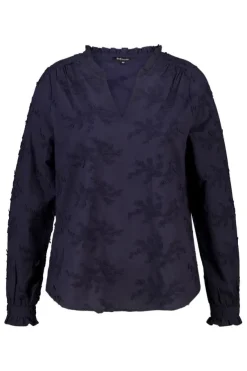 Blouse avec broderies