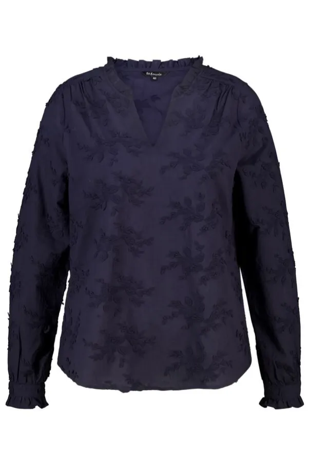 Blouse avec broderies