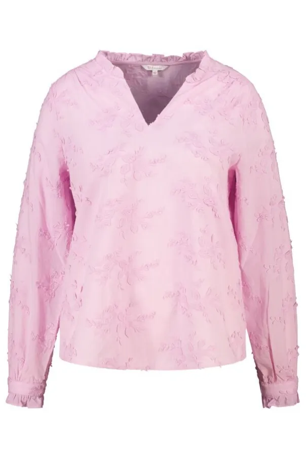 Blouse avec broderies