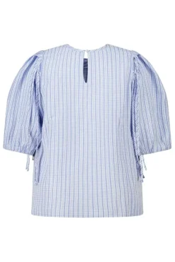 Blouse avec manches bouffantes
