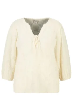 Blouse à col en V