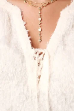 Blouse à col en V
