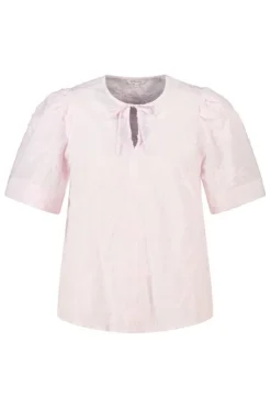 Blouse en coton avec broderie