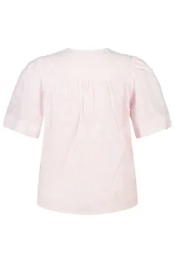 Blouse en coton avec broderie
