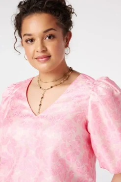 Blouse jacquard