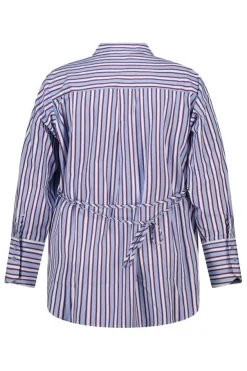Blouse longue rayée