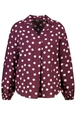 Blouse à pois