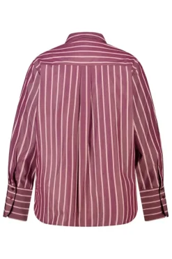 Blouse rayée avec perles