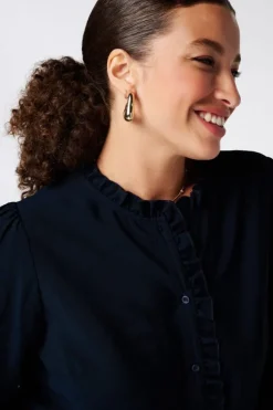 Blouse à volants