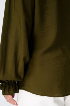 Blouse à volants