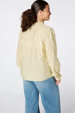 Blouse à volants