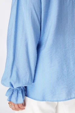 Blouse à volants