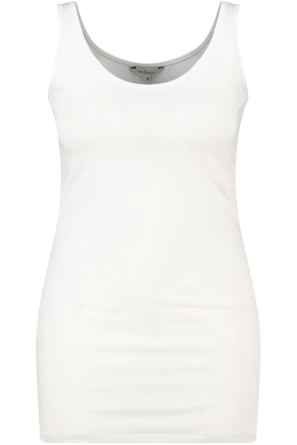 Débardeur extra long en coton