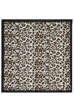 Foulard bandana à imprimé animalier