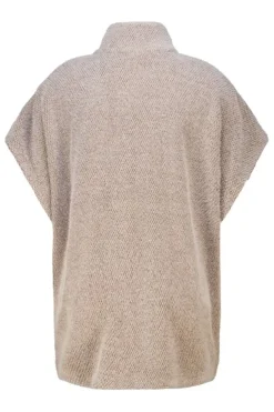 Gilet doux à boutons-pression