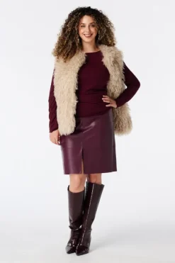 Gilet doux sans manches