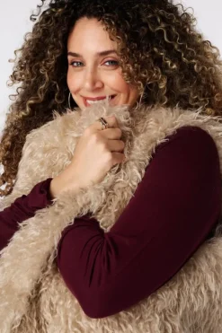 Gilet doux sans manches