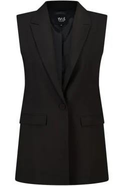 Gilet long à fermeture boutonnée