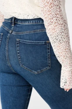 Jean skinny taille haute CHERRY