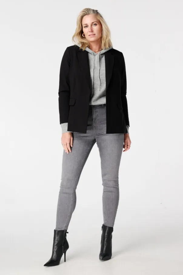 Jean skinny taille haute CHERRY