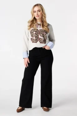 Jean wide leg IVY