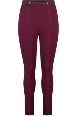 Legging avec boutons décoratifs