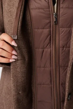 Manteau à capuche