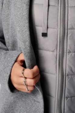 Manteau à capuche