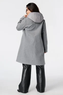 Manteau à capuche