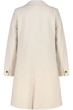 Manteau court à boutons
