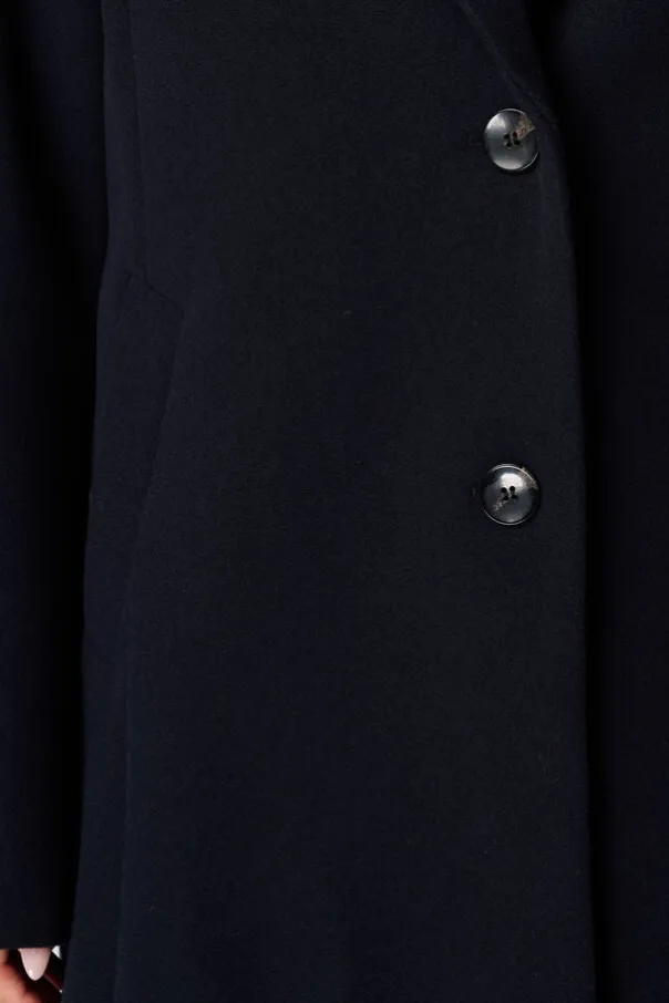 Manteau court à boutons