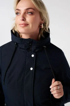 Manteau long déperlant