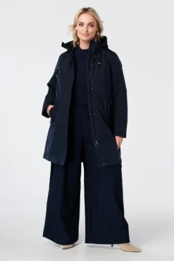 Manteau long déperlant