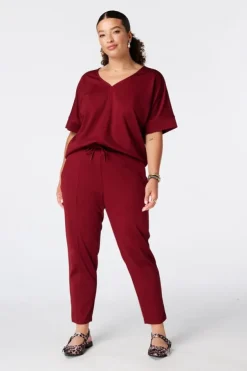 Pantalon avec cordon coulissant