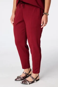 Pantalon avec cordon coulissant