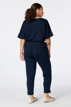 Pantalon avec cordon coulissant