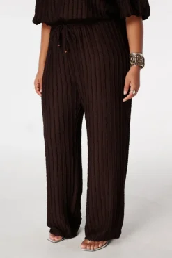 Pantalon avec taille élastique