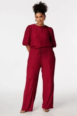 Pantalon avec taille élastique