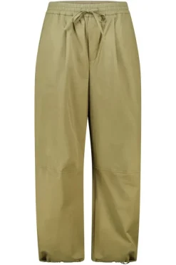 Pantalon barrel avec cordon de serrage