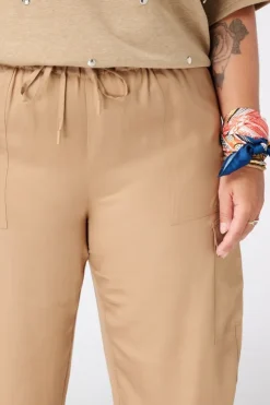 Pantalon barrel style cargo