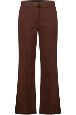 Pantalon droit avec ceinture