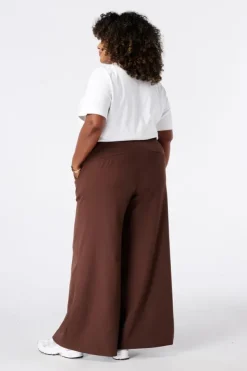 Pantalon large avec ceinture