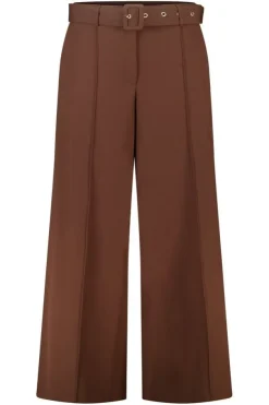 Pantalon large avec ceinture