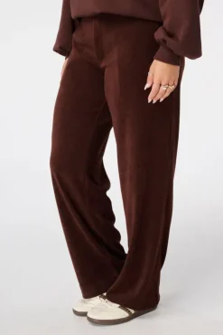 Pantalon large en velours côtelé