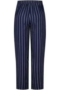 Pantalon wide leg à imprimé