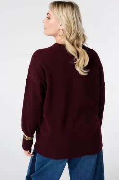 Pull à col en V